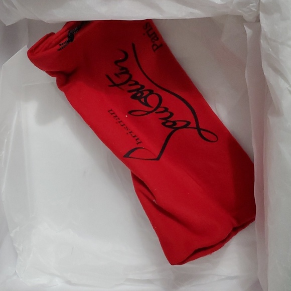 NIB $1995 Christian Louboutin Zaza peeptoe bootie - Picture 11 of 13